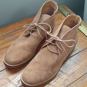 Lucky Brand tan leather boots - size 10